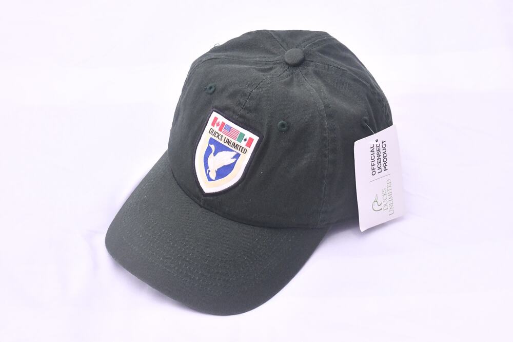 Ducks Unlimited Hat Green Adjustable Cap One Size Fits NWT